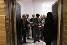 گزارش تصویری از بازدید هیات رئیسه دانشگاه از دانشکده علوم زمین